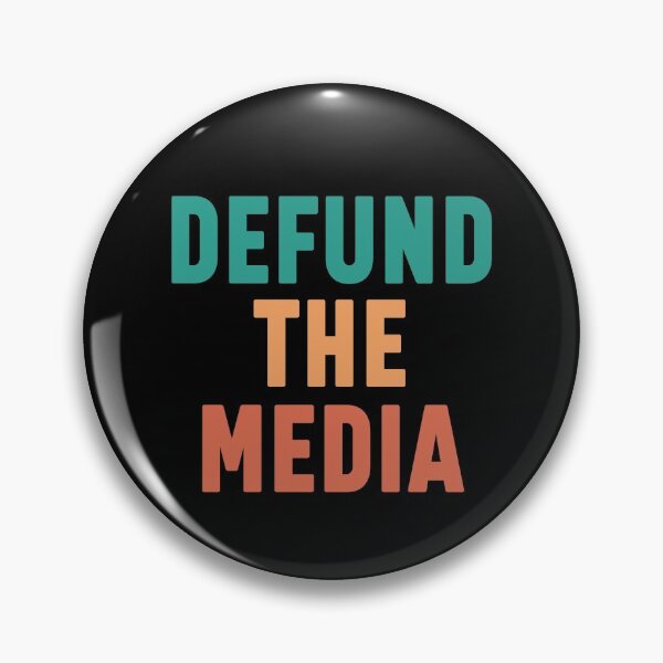 Item preview, Defund the media designed and sold by bumperapparels.