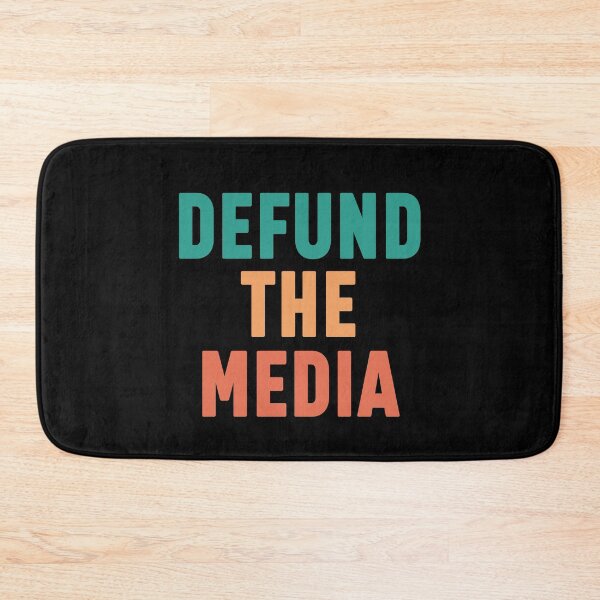 Item preview, Defund the media designed and sold by bumperapparels.