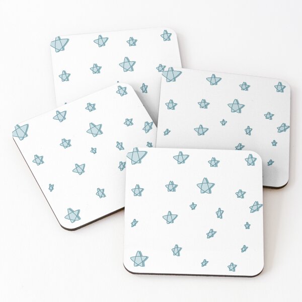 Item preview, Turquoise Stars with Shadow designed and sold by Arexus.
