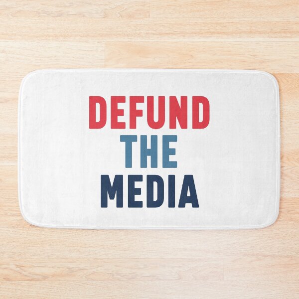 Item preview, Defund the media retro designed and sold by bumperapparels.