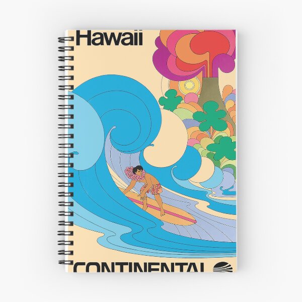Item preview, Hawaii Vintage Travel Poster designed and sold by vintagevivian.