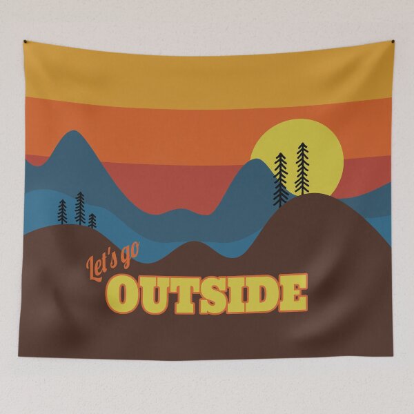 Item preview, Let's Go Outside designed and sold by PlasticPilchard.