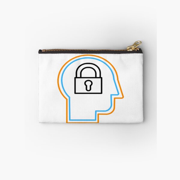 Item preview, Mind locked orange and blue designed and sold by ExploreStore.
