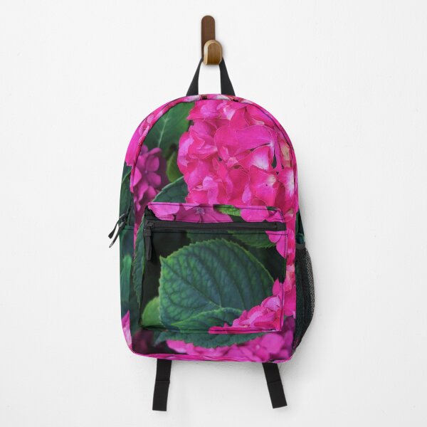Item preview, pink hydrangea flower and green leaves photo designed and sold by robinverheul.
