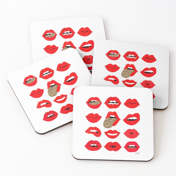 Item preview, Leopard Lips of Love designed and sold by Lindseykayco.