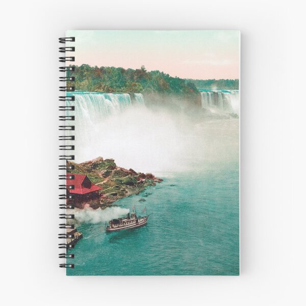 Item preview, Niagara Falls and The Maid Of The Mist - Circa 1898 Photochrom designed and sold by warishellstore.