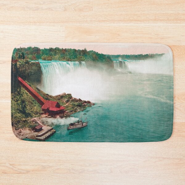 Item preview, Niagara Falls and The Maid Of The Mist - Circa 1898 Photochrom designed and sold by warishellstore.