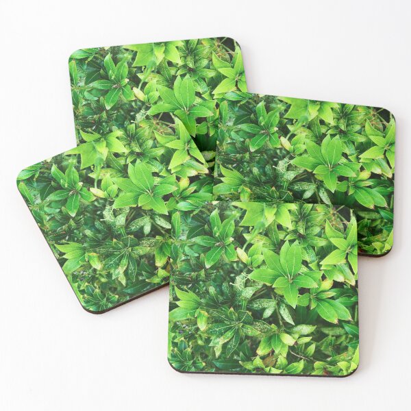 Item preview, small, cute green leaves photo designed and sold by robinverheul.