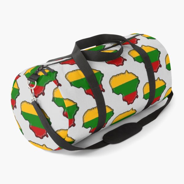 Item preview, Lithuania Map With Lithuanian Flag designed and sold by Havocgirl.