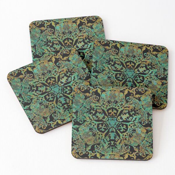 Item preview, Verdigris Copper Animals designed and sold by SaltCitySage.