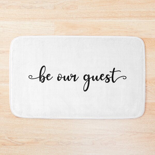 Item preview, Be our Guest designed and sold by BlackBirdArts.