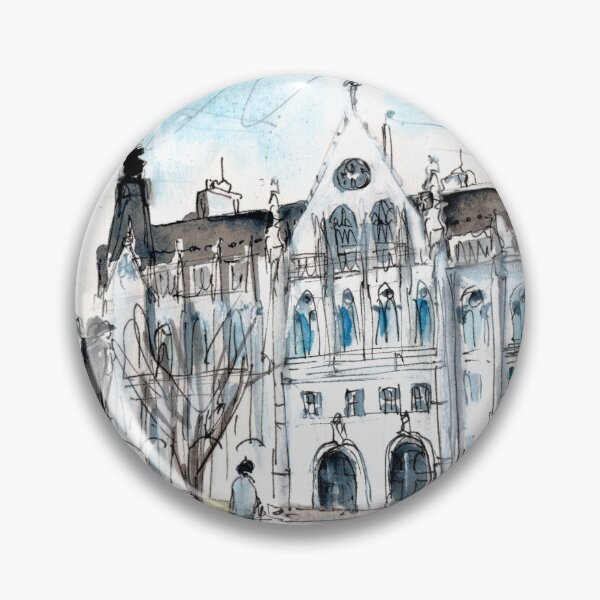 Item preview, The Parliament Square In Budapest designed and sold by Goodaboom.