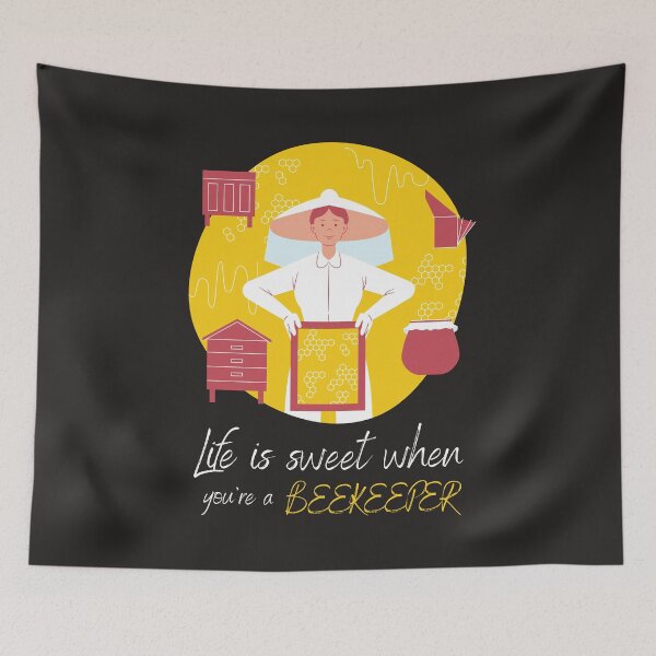 Item preview, Life is sweet when you're a beekeeper designed and sold by garhoud.