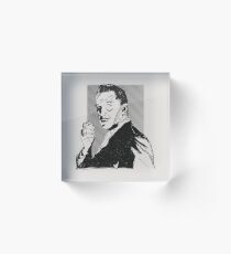 Vincent Price Acrylic Block