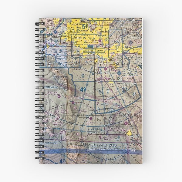 Item preview, Arizona aviation sectional chart PHX area designed and sold by abpumatrumpet.
