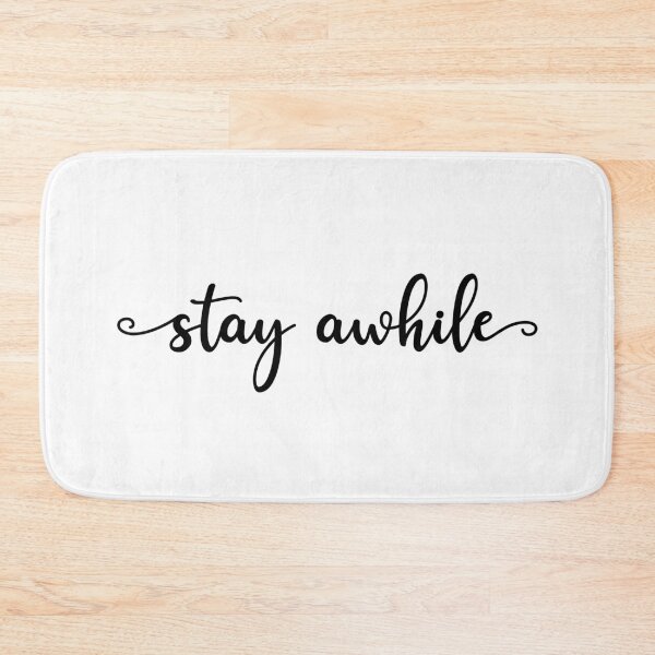 Item preview, Stay Awhile designed and sold by BlackBirdArts.