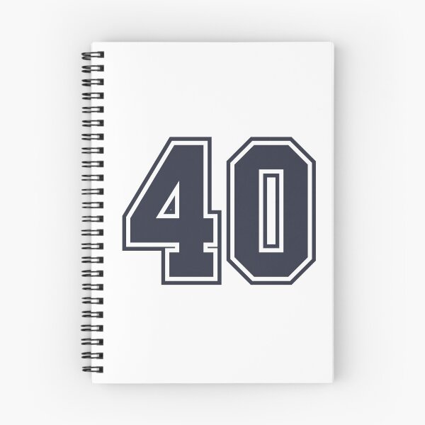 Item preview, 40 Sports Number Fourty designed and sold by HelloFromAja.