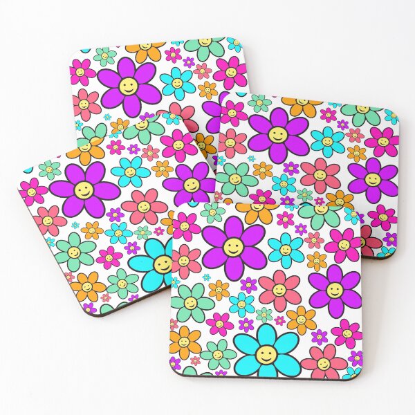 Item preview, Smiley Flower print designed and sold by apis-florea.