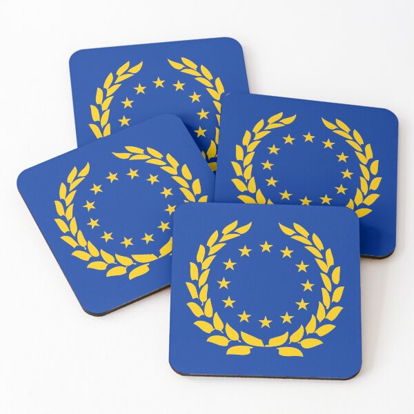 Item preview, Europe EU stars with laurel wreath designed and sold by GeogDesigns.