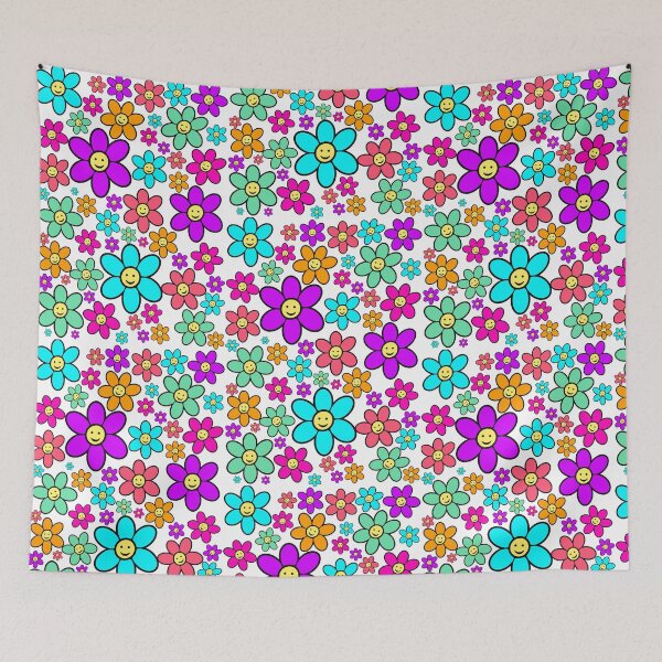 Item preview, Smiley Flower print designed and sold by apis-florea.