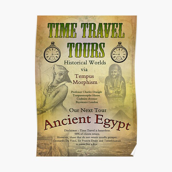 Tours dans le temps Poster