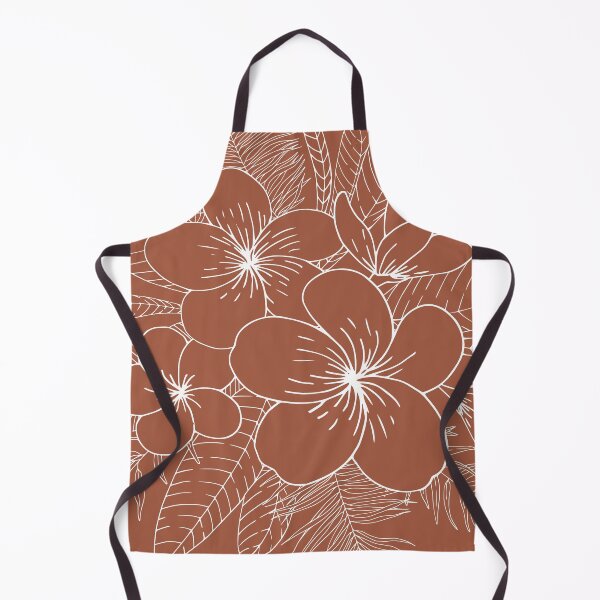 Item preview, Line Art, Terracotta, Floral, Hawaii Prints designed and sold by meggydesigns.
