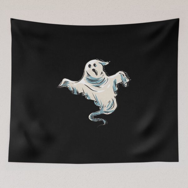 Item preview, Hallowween White Ghost designed and sold by kamilu.