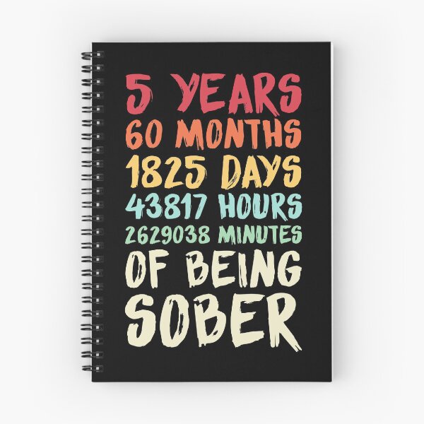 Item preview, 5 Years Sober Anniversary  designed and sold by hadicazvysavaca.