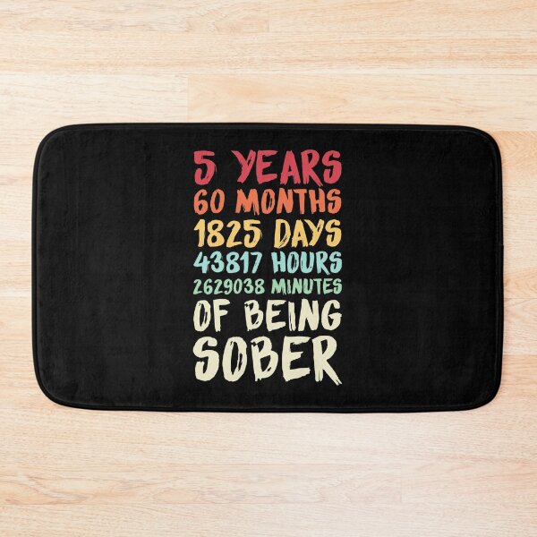 Item preview, 5 Years Sober Anniversary  designed and sold by hadicazvysavaca.