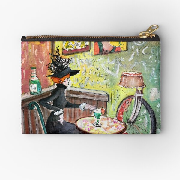 The Lautrec Girl In A Ruin Bar In Budapest Zipper Pouch