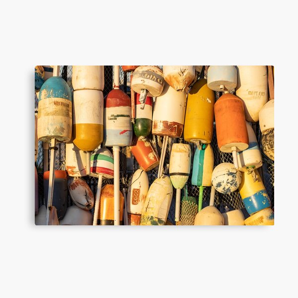 Harbor Floats Canvas Print
