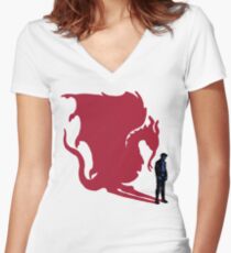 Merlin Women's Fitted V-Neck T-Shirt