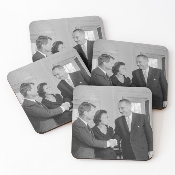 Item preview, Ethel and Bobby Kennedy With LBJ - White House - 1964 designed and sold by warishellstore.