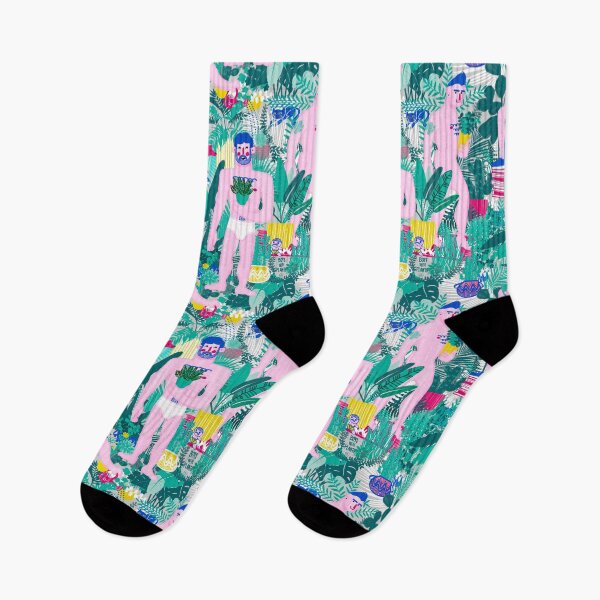 Item preview, Boys with Plants (pattern) designed and sold by MiguelLopezArt.