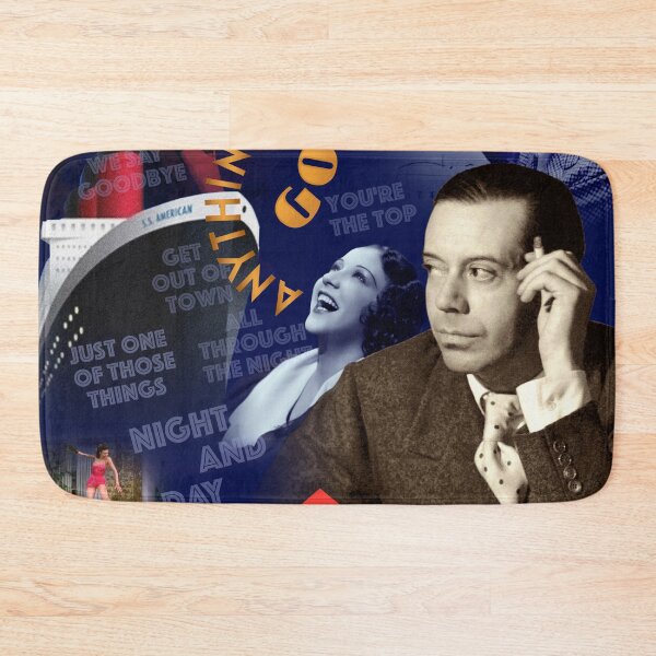 Item preview, Cole Porter Collage Portrait designed and sold by STYLE + EXPRESSION.