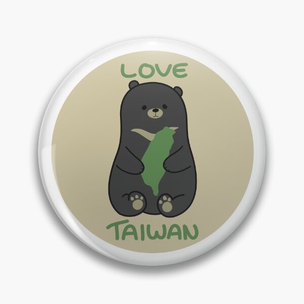Item preview, Love Taiwan Bear designed and sold by StickersByJYen.