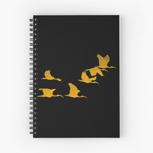 Item preview, Free Wild Golden Birds in Flight designed and sold by UrTops.