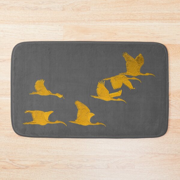 Item preview, Free Wild Golden Birds in Flight designed and sold by UrTops.