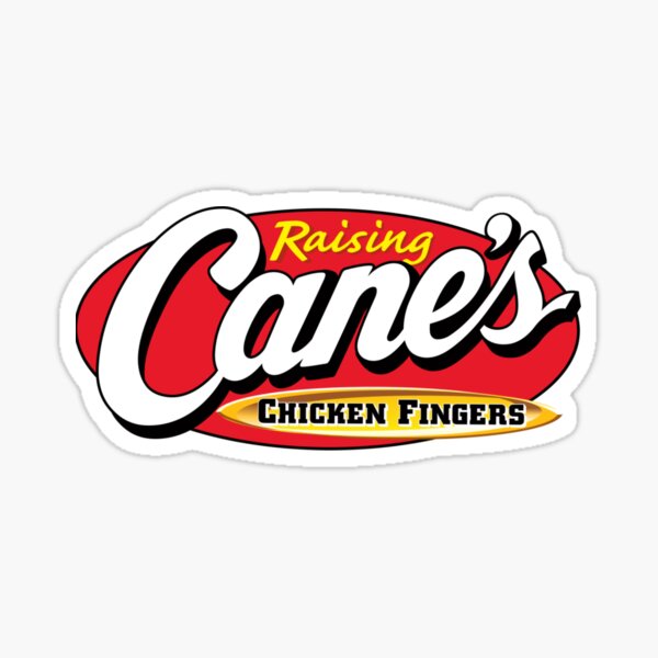 Canes Chicken Sticker