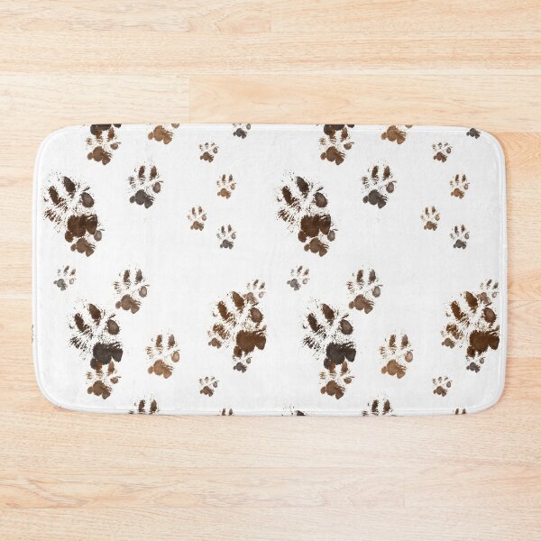 Item preview, Dog walker Muddy Paw Prints designed and sold by bdws.