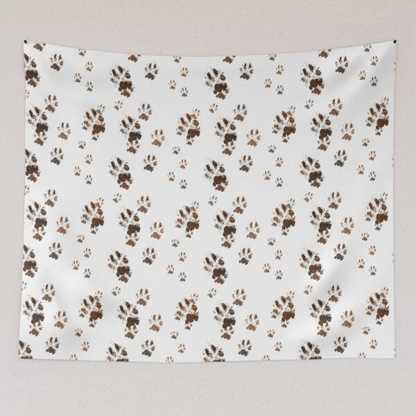 Item preview, Dog walker Muddy Paw Prints designed and sold by bdws.