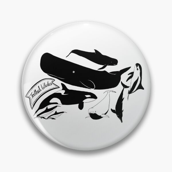 Item preview, Toothed Whales Black designed and sold by taylorksea.