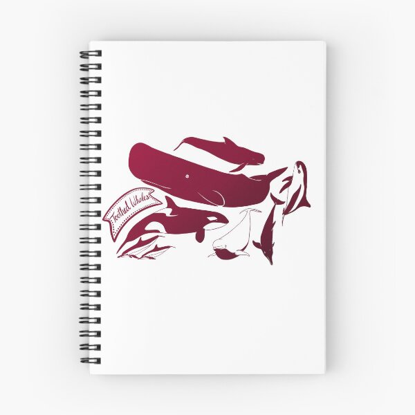 Item preview, Toothed Whales Red designed and sold by taylorksea.