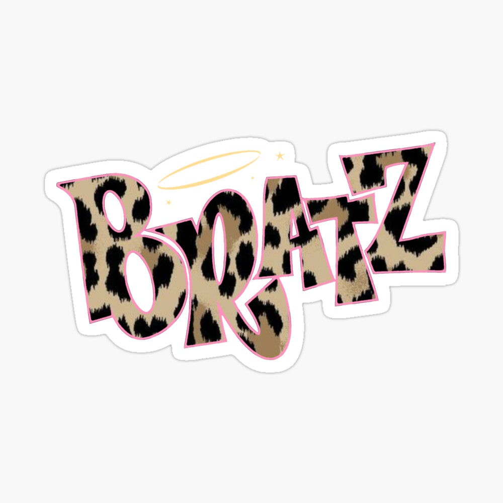 Download Bratz Logo Pink Cheetah Print Pattern Mask By Lunar0000 Redbubble PSD Mockup Templates