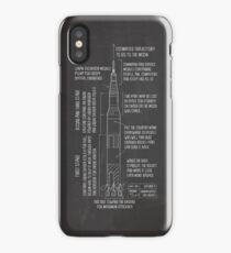 Saturn V Blueprint iPhone Case/Skin