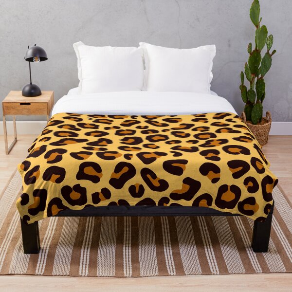 Cheetah Print" Throw Blanket by Rell1970 Redbubble