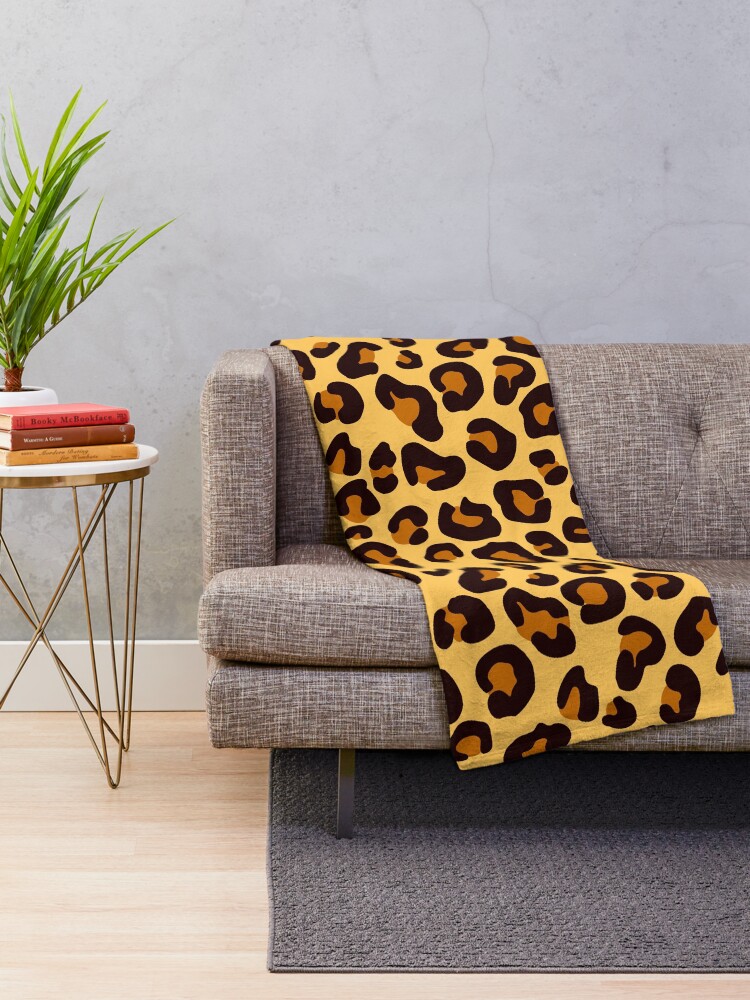 Cheetah Print" Throw Blanket by Rell1970 Redbubble