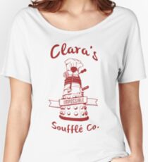Clara's Impossible Soufflé Company (Red) Women's Relaxed Fit T-Shirt
