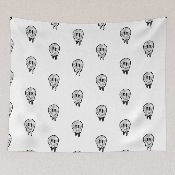 Item preview, marble drippy smiley face  designed and sold by zarapatel.