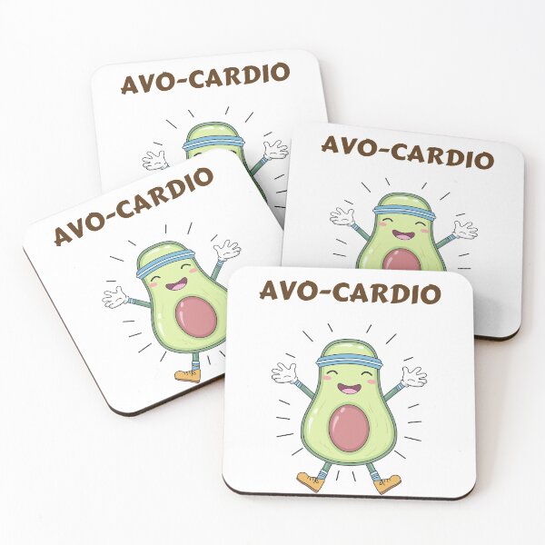 Item preview, Funny Avo-Cardio designed and sold by Aissa6900.